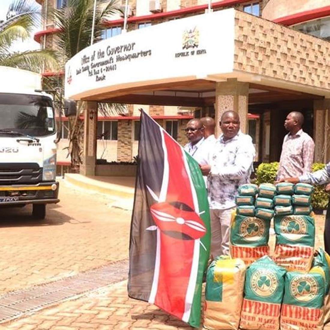 Distribution of 2 Tonnes of Certified Maize Seeds Amid Short Rains